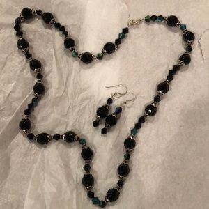 Necklace and earring set